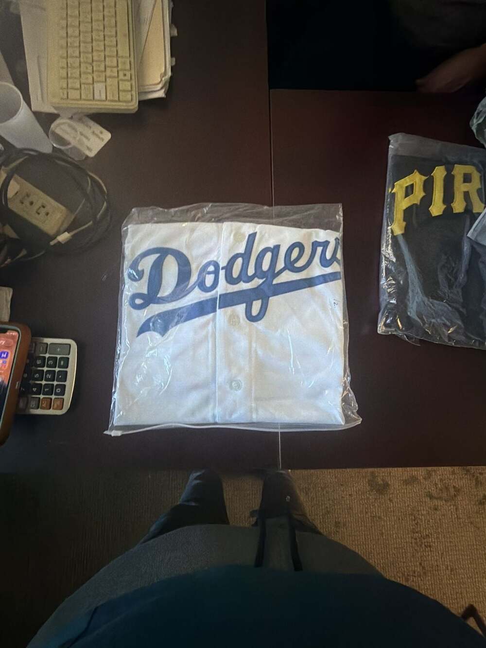 Nike Los Angeles Dodgers Baseball Jersey Size XL White
